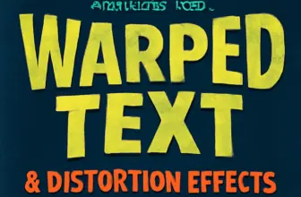 twinbrush collection warped text distortion effects for bol 365