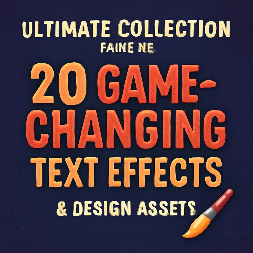 20 Vintage & Retro Design Assets for Photoshop & Illustrator (Collection Part 27)