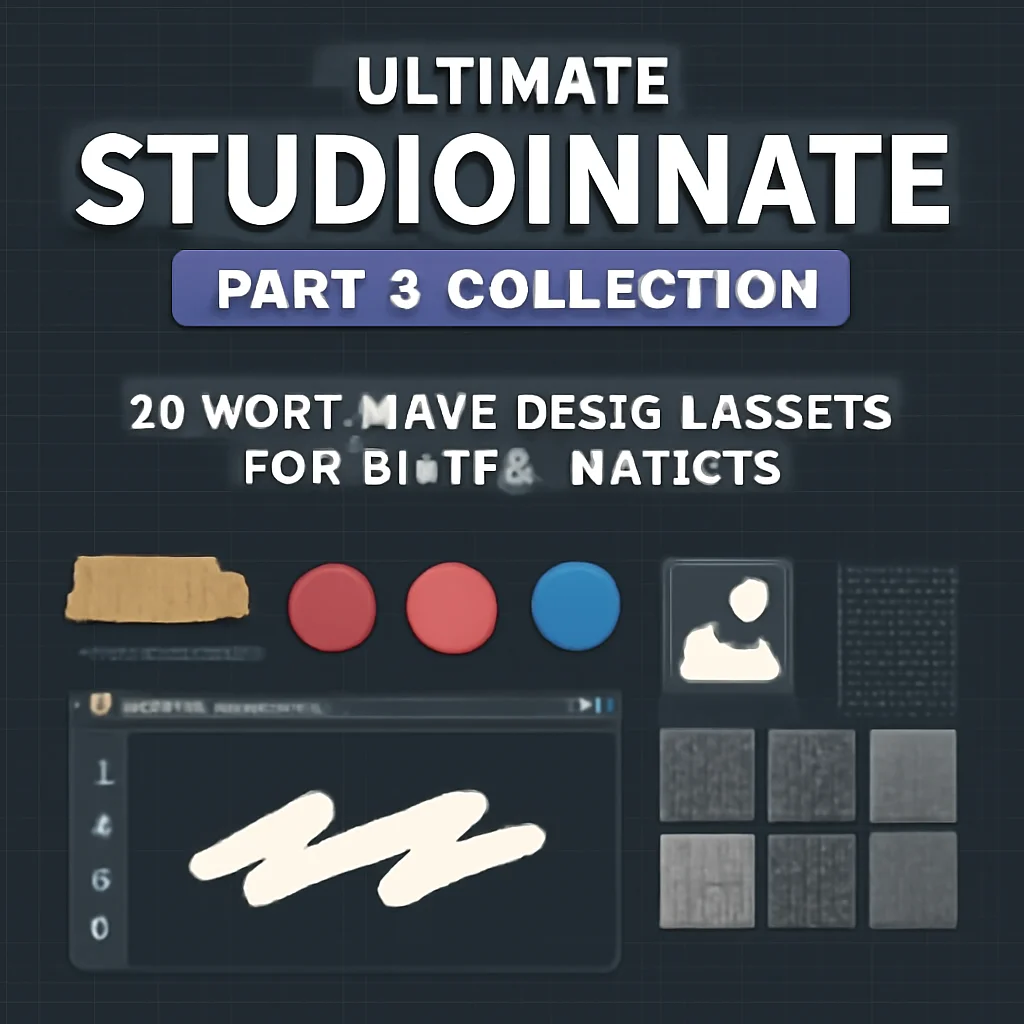 Ultimate StudioInnate Part 3 Collection: 20 Must-Have Design Assets for Digital Artists