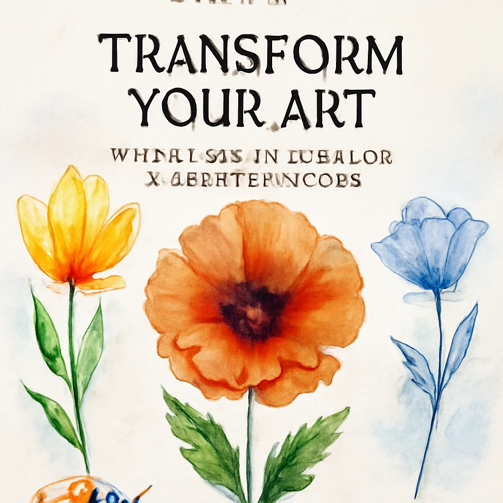 UnicDesign Collection Part 6: Transform Your Art with Glass, Watercolor & Sketch Effects 🎨✨