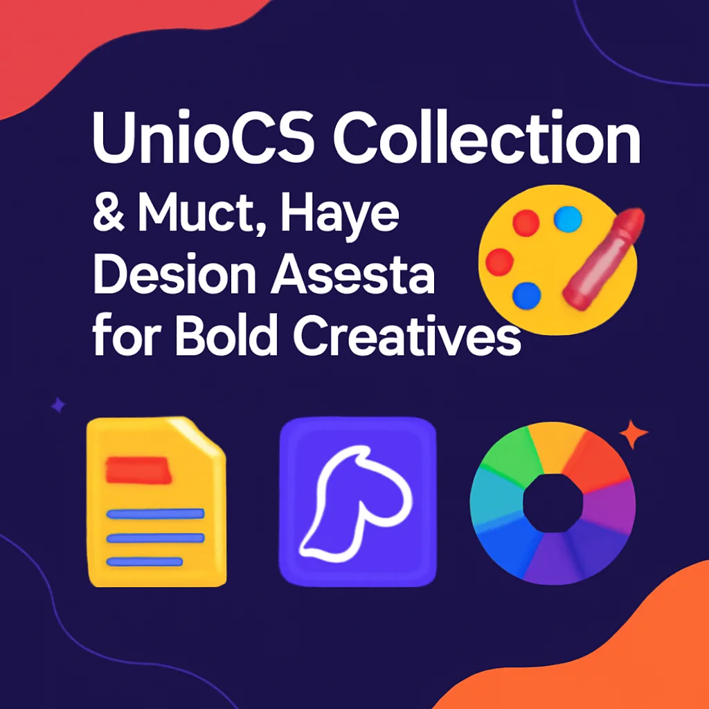 UnioCS Collection: 8 Must-Have Design Assets for Bold Creatives 🎨✨