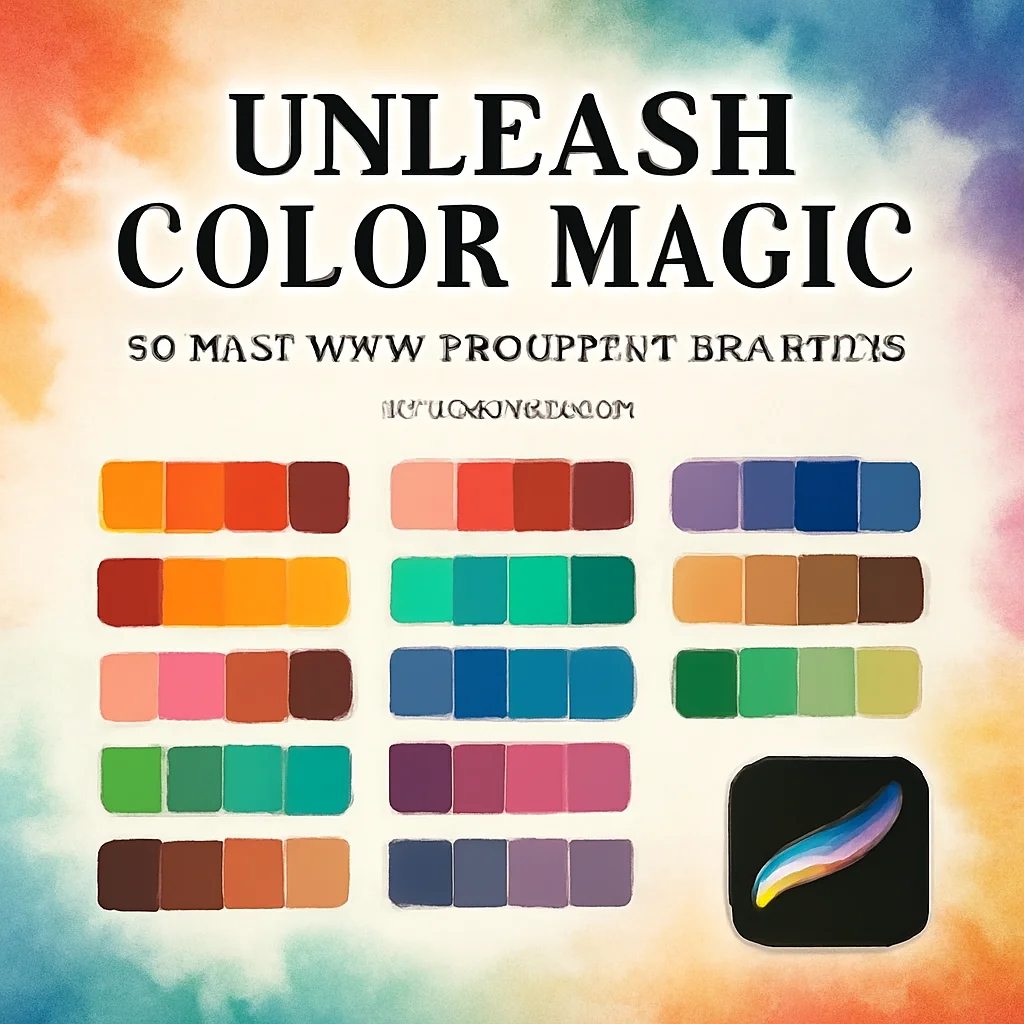 Unleash Color Magic: 20 Must-Have Procreate Palettes by Jennythip (Part 16)