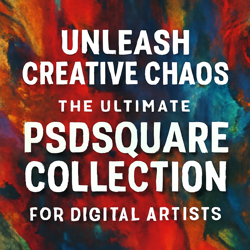 Unleash Creative Chaos: The Ultimate psdsquare Collection for Digital Artists