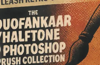 unleash retro vibes the duofankaar halftone photoshop brush 117