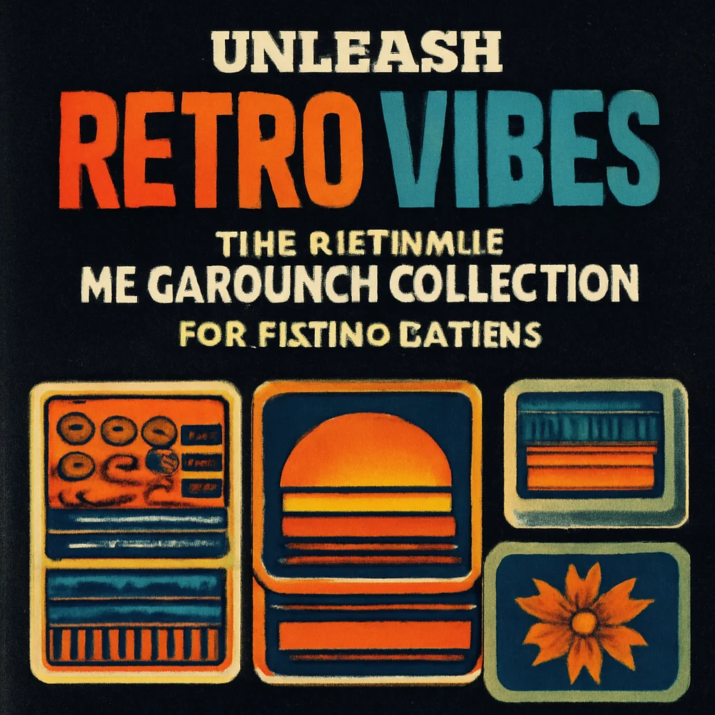 Unleash Retro Vibes: The Ultimate megakrunch Collection for Digital Artists