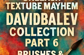 unleash texture mayhem davidbalev collection part 6 brushe 85