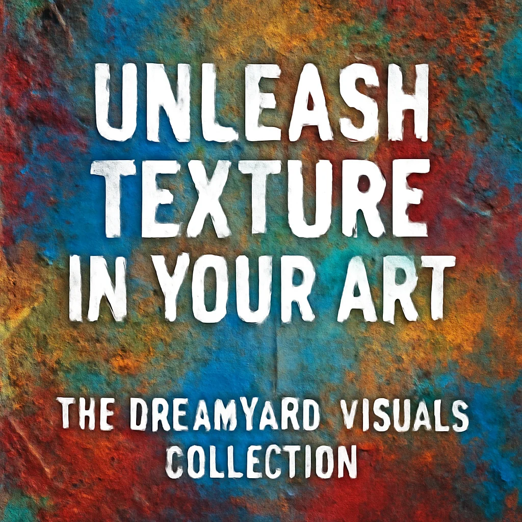 Unleash Texture in Your Art: The DREAMYARD_Visuals Collection 🎨✨