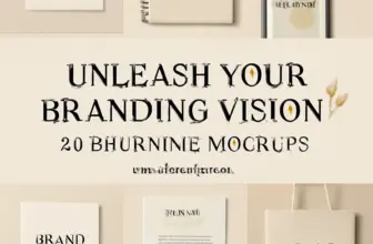 unleash your branding vision 20 stunning mockups from markad 1227