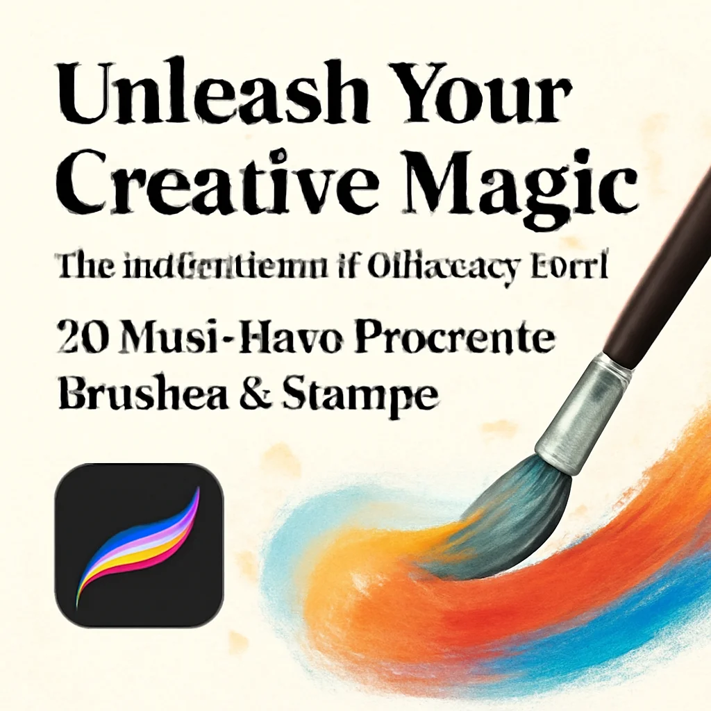 Discover the Ittaimanero Collection Part 1: 20 Must-Have Procreate Brushes 🎨✨