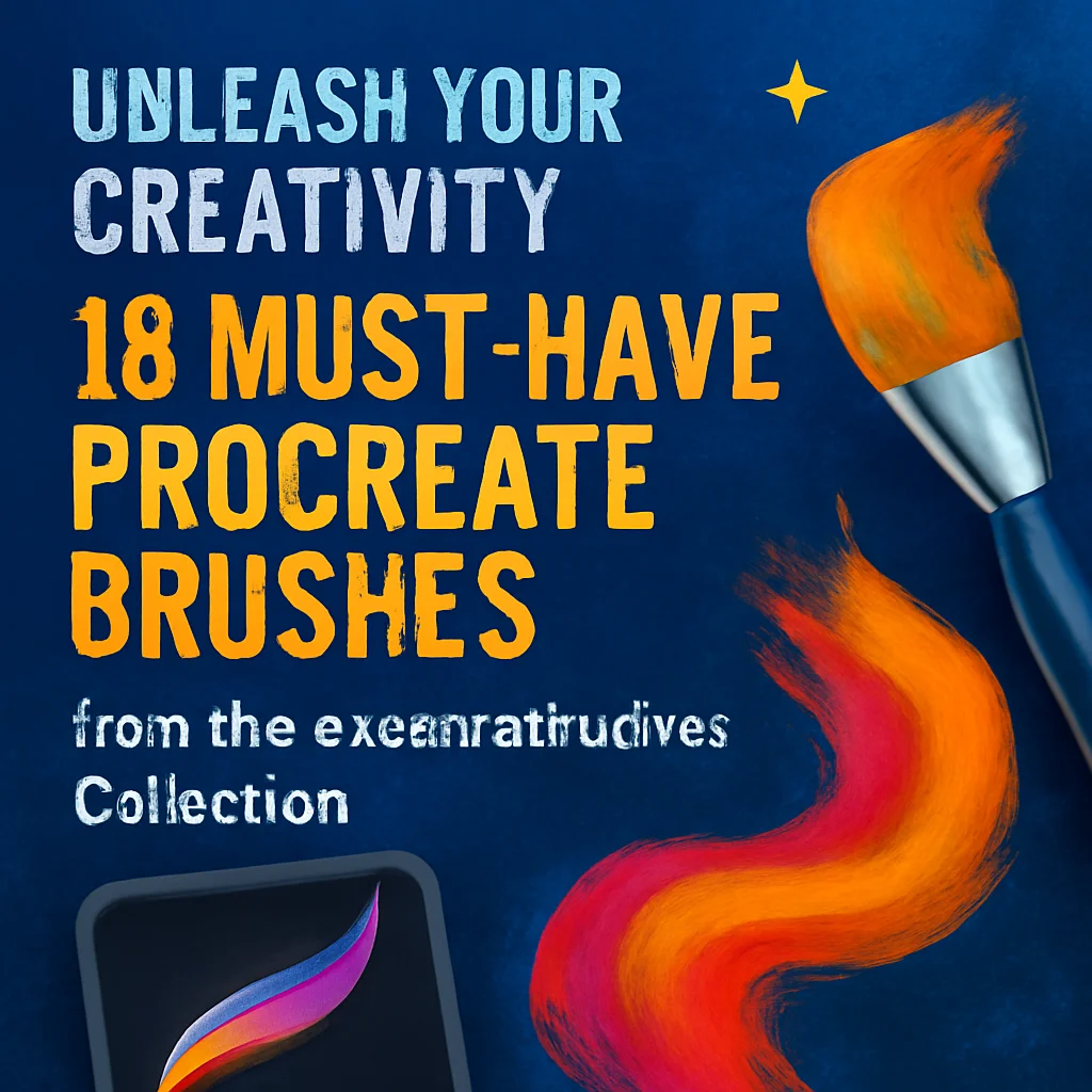 Unleash Your Creativity: 13 Must-Have Procreate Brushes from the extremebrushes Collection 🎨✨