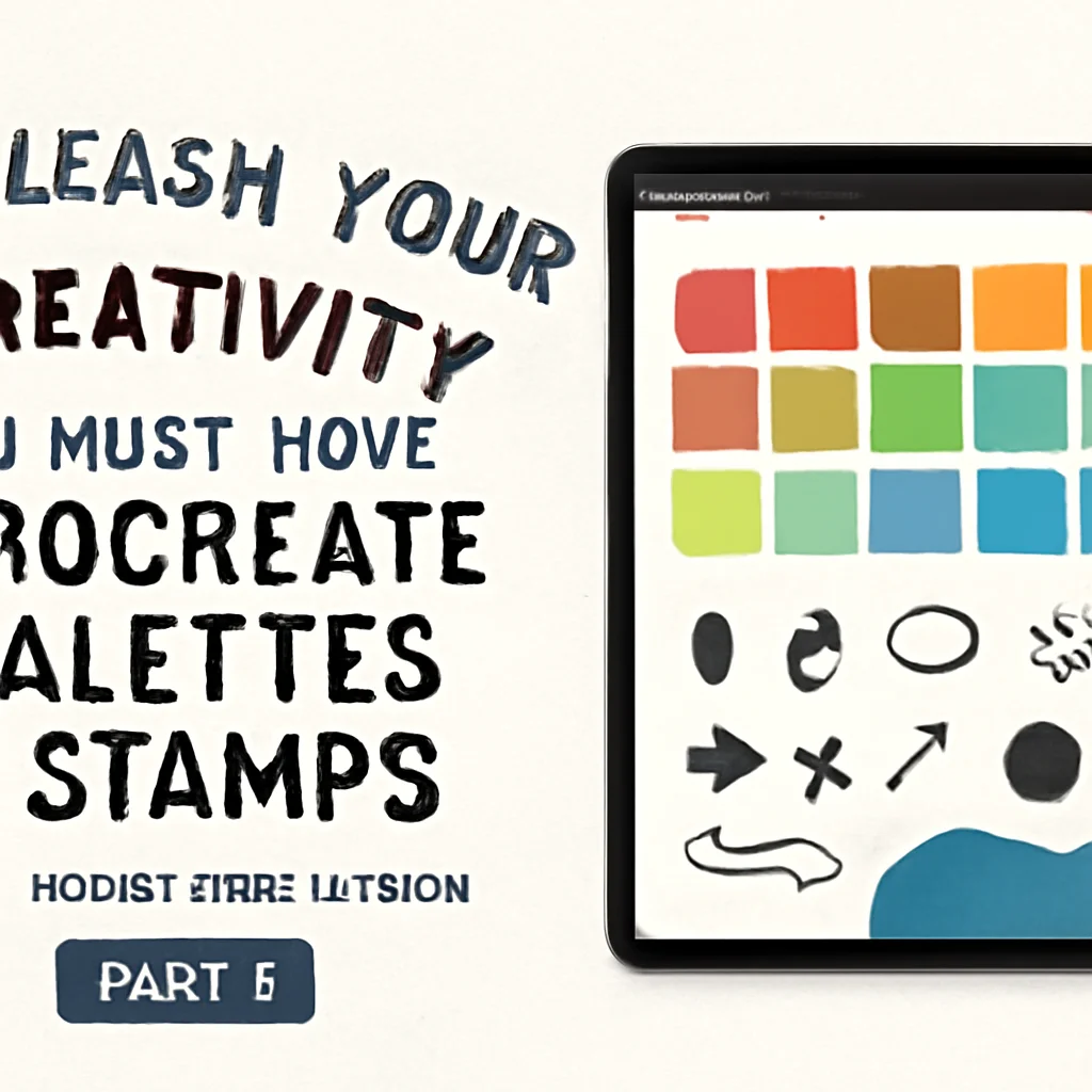 Unleash Your Creativity: 20 Must-Have Procreate Palettes & Stamps from ying-and-yong-design (Part 1)