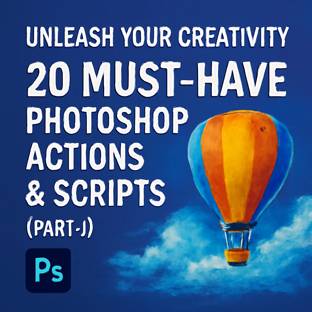 Unleash Your Creativity: 20 Must-Have fd-design Photoshop Actions & Scripts (Part 1)