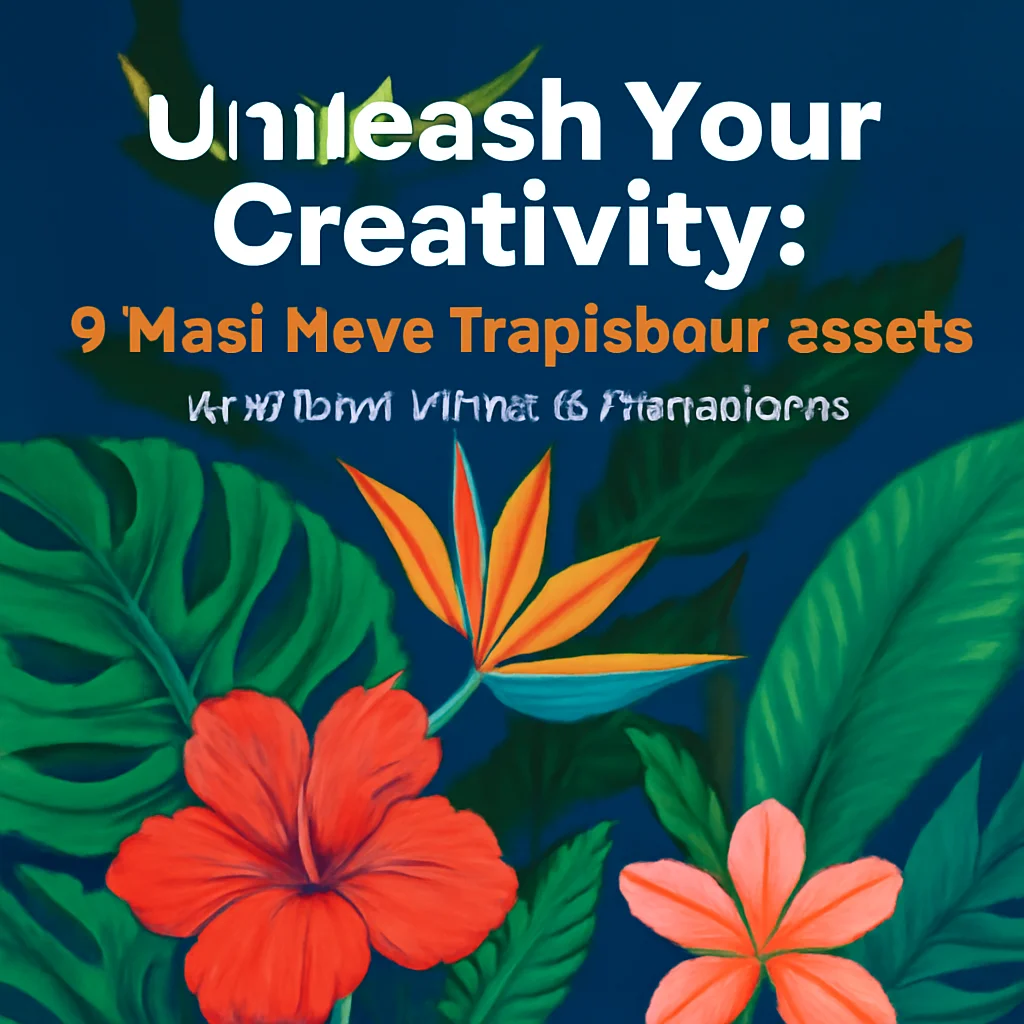 Unleash Your Creativity: 9 Must-Have tropiccolour Assets for Digital Artists & Filmmakers