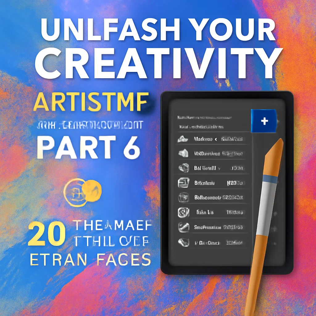 Unleash Your Creativity: ARTISTMF Collection Part 6 – 20 Must-Have Photoshop Brush Packs 🎨✨