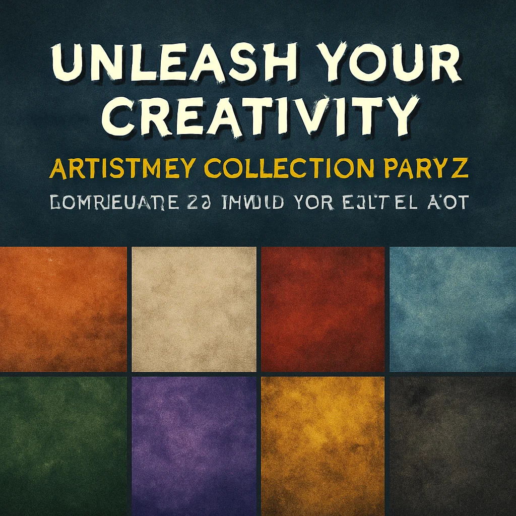 Unleash Your Creativity: ArtistMef Collection Part 2 – 20 Premium Textures for Digital Art