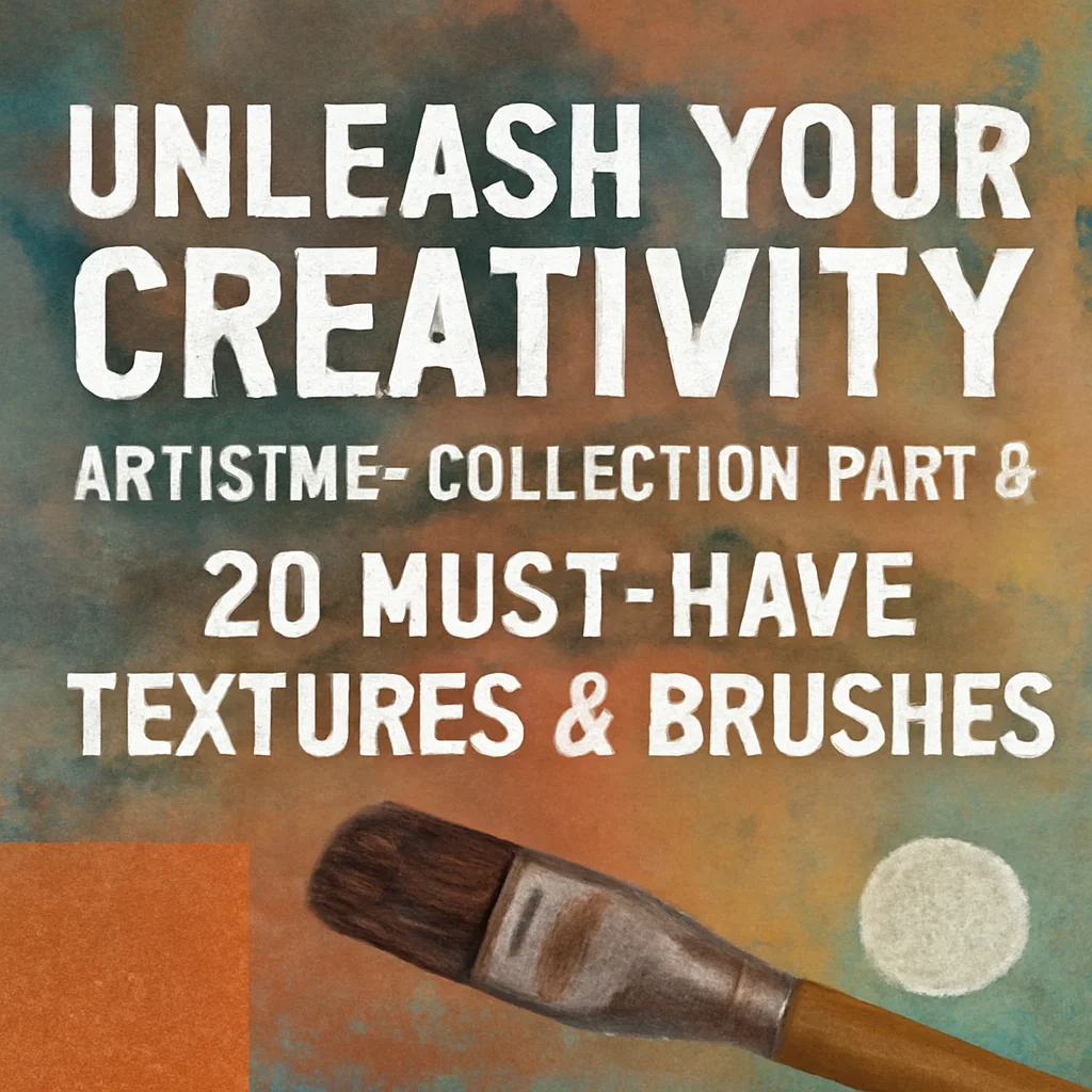 Unleash Your Creativity: ArtistMef Collection Part 8 – 20 Must-Have Textures & Brushes
