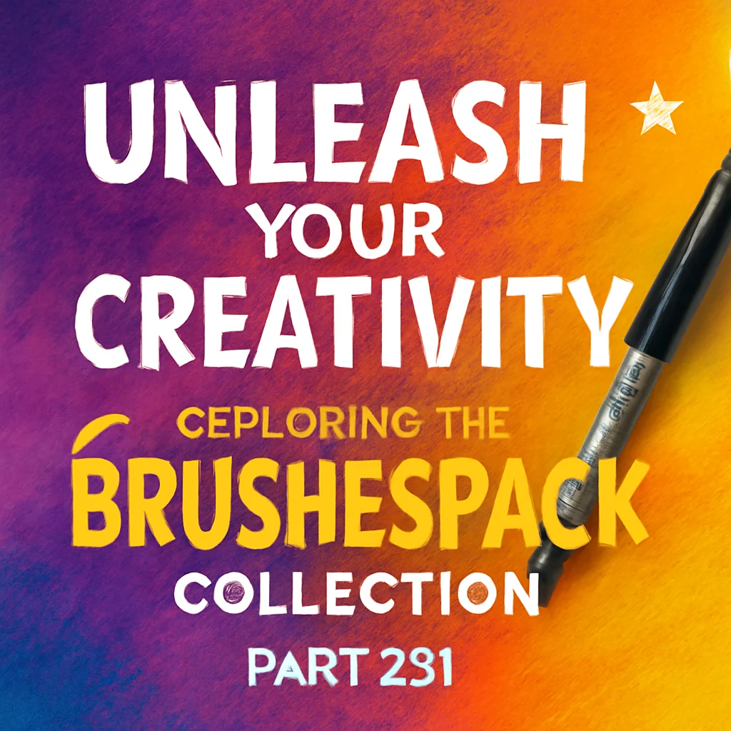 unleash your creativity exploring the brushespack collection 807