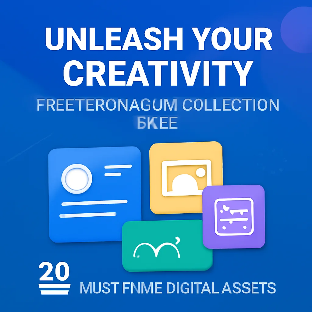 Unleash Your Creativity: FreezeronMedia Collection Part 2 (20 Must-Have Digital Assets)