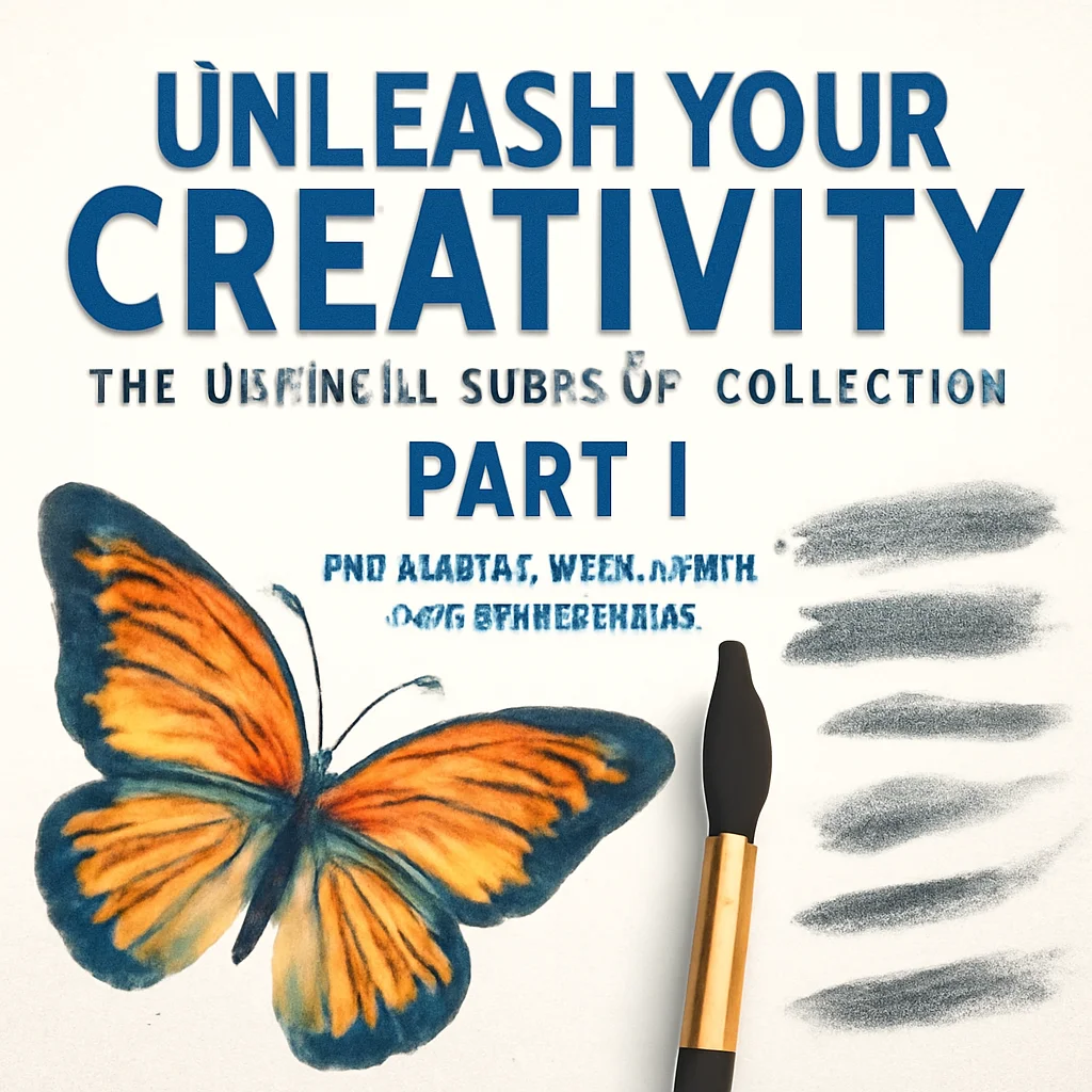 Unleash Your Creativity: The Ultimate DiBrush Collection Part 1 (20 Procreate Stamps & Brushes)