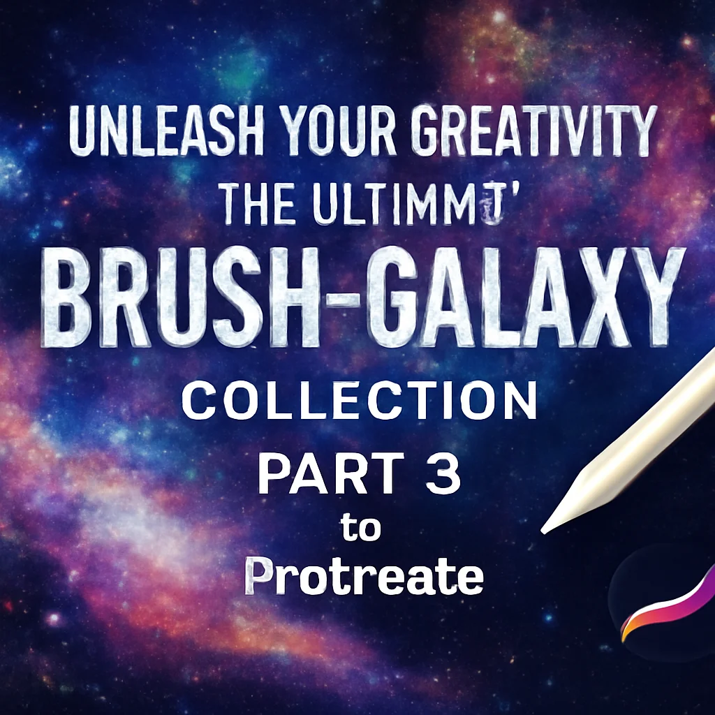 20 Must-Have Procreate Brushes from brush-galaxy (Part 4 Collection)