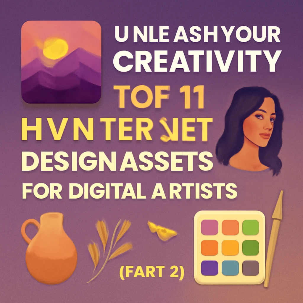 Unleash Your Creativity: Top 11 Hvnter.net Design Assets for Digital Artists (Part 2) 🎨✨