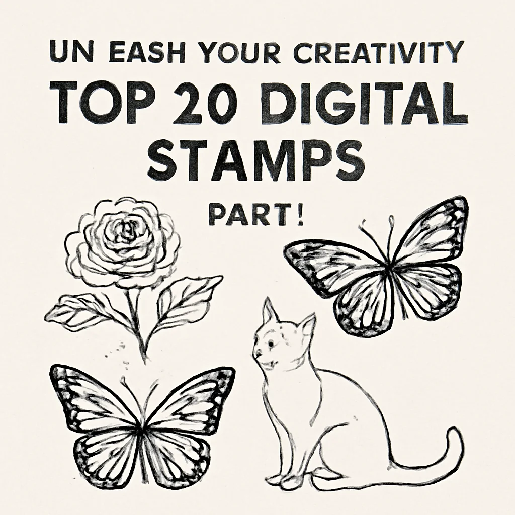 Unlock Whimsy: 20 Must-Have Digital Art Brush Stamps by digital-ideas-art-2465 (Part 3)
