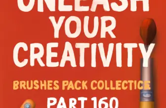 unleash your creativity brushespack collection part 160 font 686