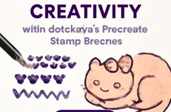 unleash your creativity with idelotamas procreate stamp brus 1099