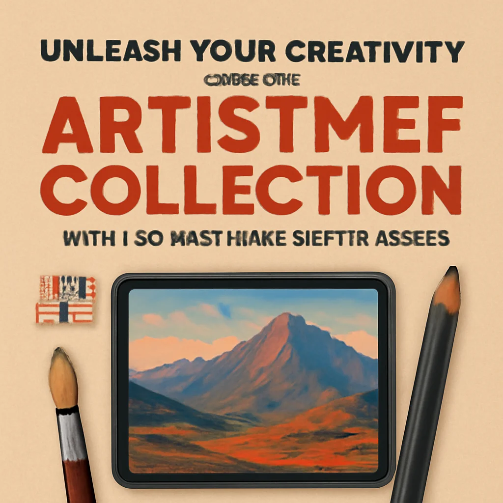 Unleash Your Creativity: ArtistMef Collection Part 6 – 20 Must-Have Digital Assets