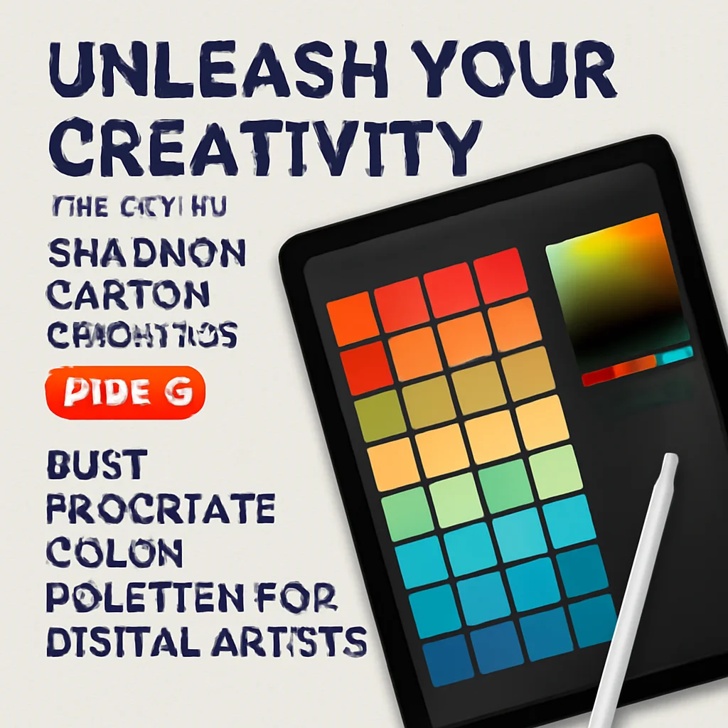 Unleash Your Creativity with the Shannon Casper Collection Part 3: Best Procreate Color Palettes for Digital Artists