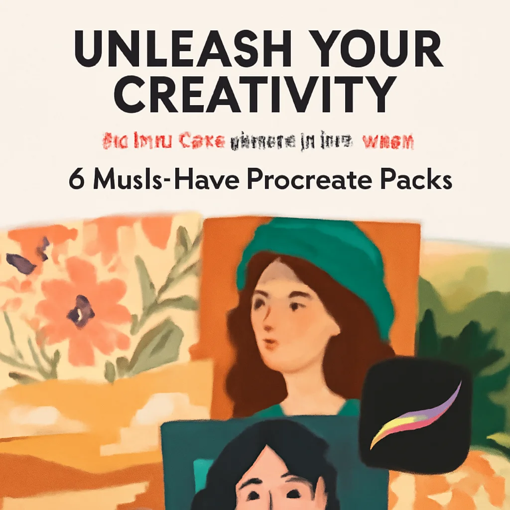 Unleash Your Creativity with the aloe_wannaart Collection Part 2: 6 Must-Have Procreate Packs
