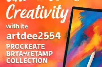 unleash your creativity with the artdee2554 procreate brush 446