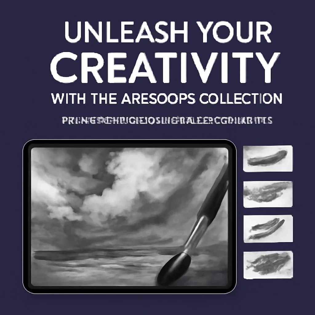 Unleash Your Creativity with the ayeoops Collection: 7 Must-Have Brush Packs for Digital Artists