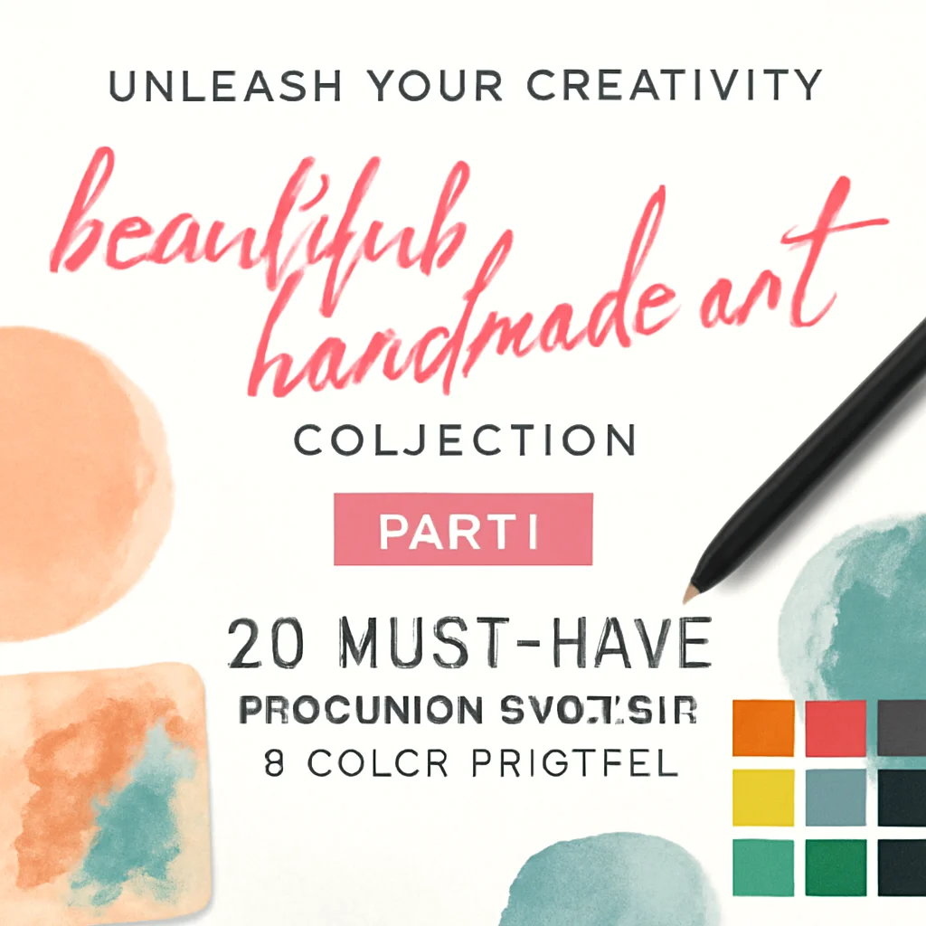 Unleash Your Creativity with the beautifulhandmadeart Collection Part 7: 20 Must-Have Procreate Brushes & Color Palettes