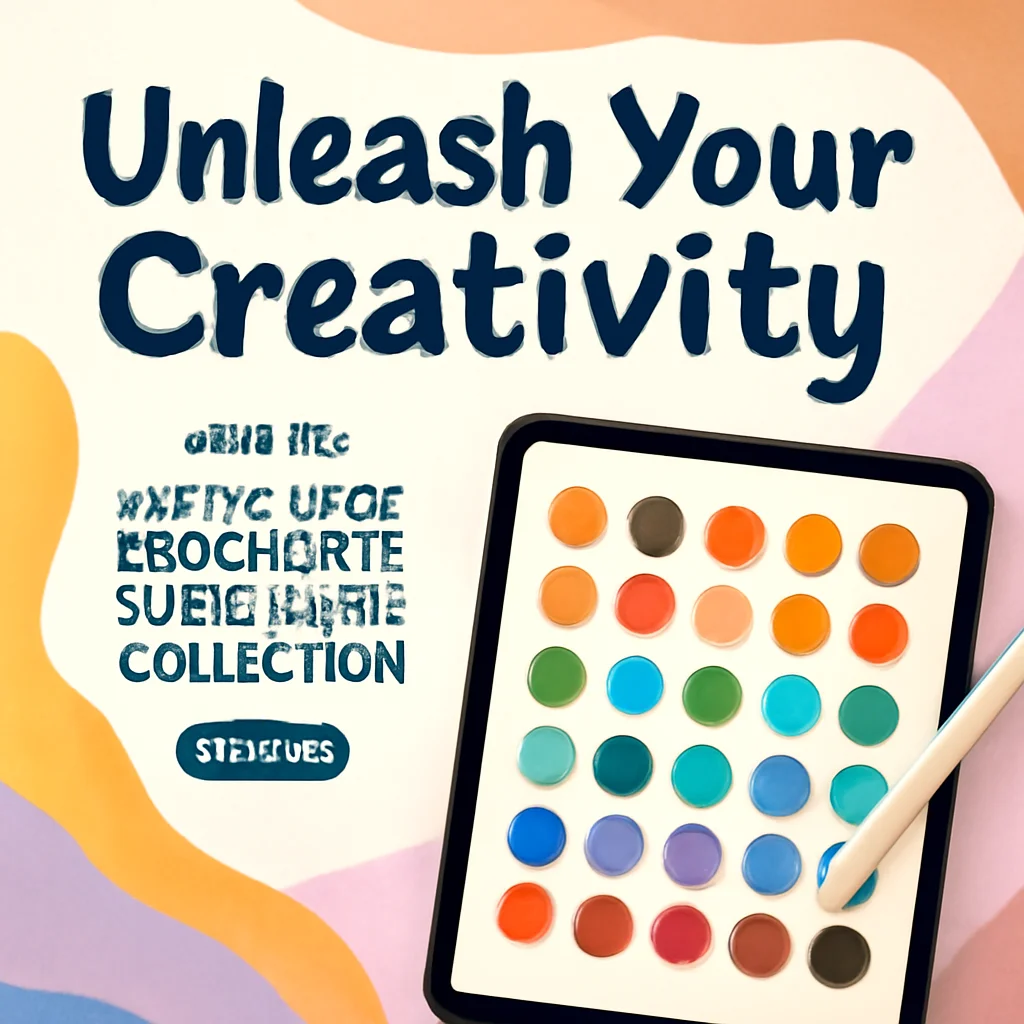 Unleash Your Creativity with the chubby-design Procreate Color Palette Collection Part 1