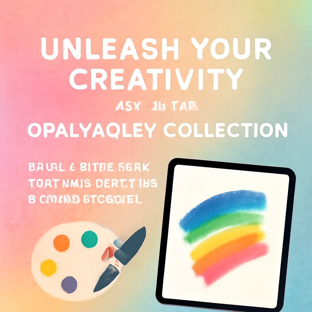 Unleash Your Creativity with the opalyagley Collection Part 1: 20 Must-Have Procreate Brushes & Color Palettes 🎨✨