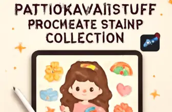 unleash your creativity with the pattiokawaiistuff procreate 1354