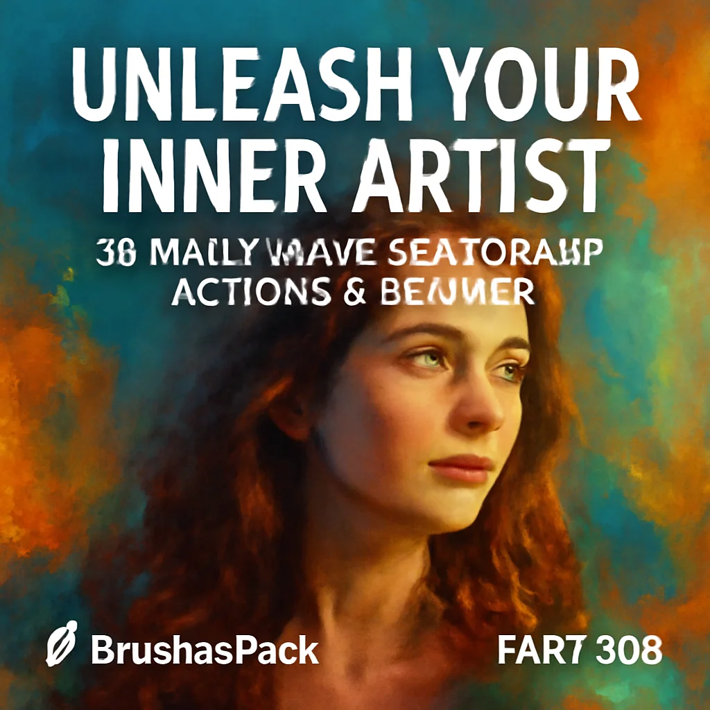 Unleash Your Inner Artist: 20 Must-Have Photoshop Actions & Effects (Vol. 310)