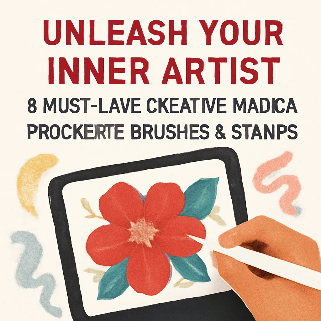 Unleash Your Inner Artist: 8 Must-Have Creative-Magica Procreate Brushes & Stamps