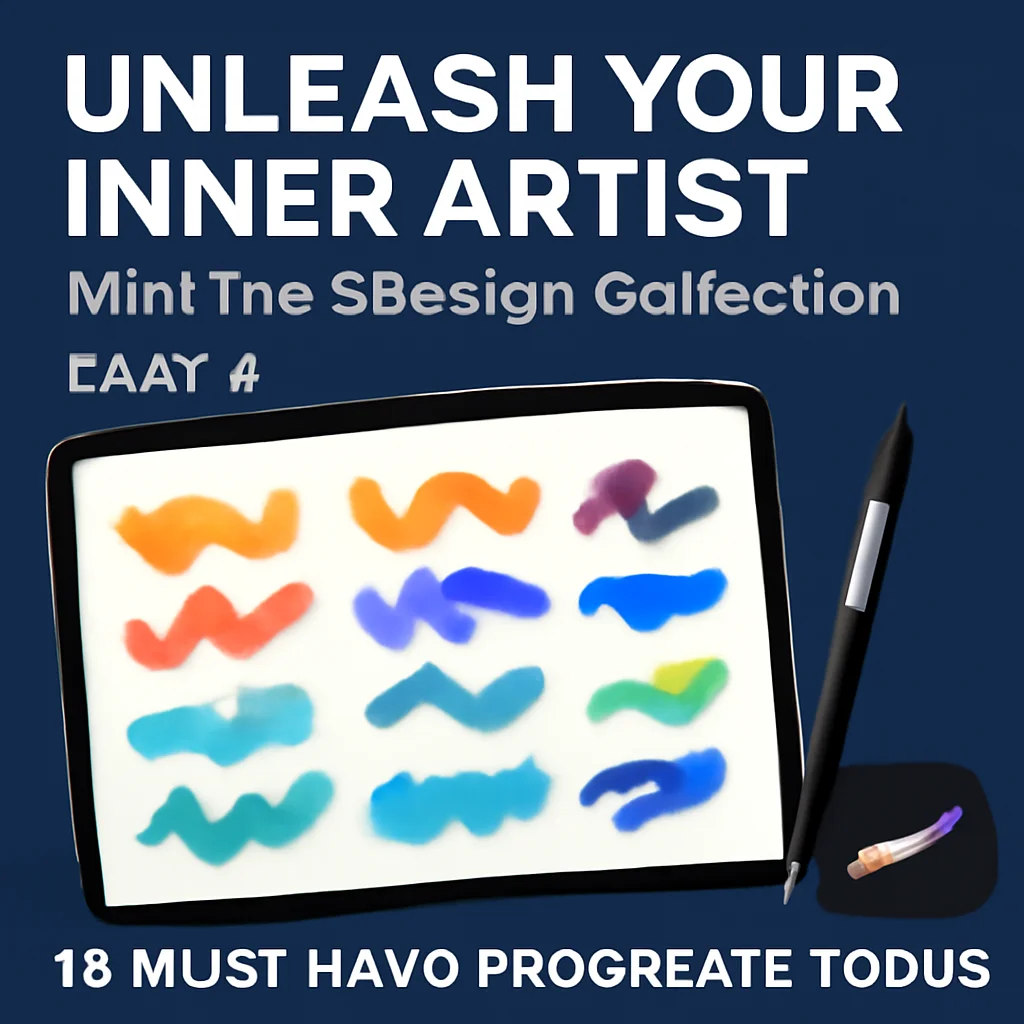 Unleash Your Inner Artist: MiniTrezoDesign Collection Part 9 – 19 Must-Have Procreate Tools