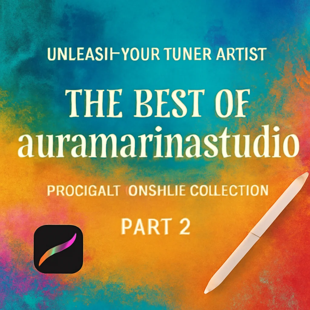 The Ultimate artofwendyxu Collection: 13 Must-Have Procreate Brushes for Comics & Calligraphy 🎨