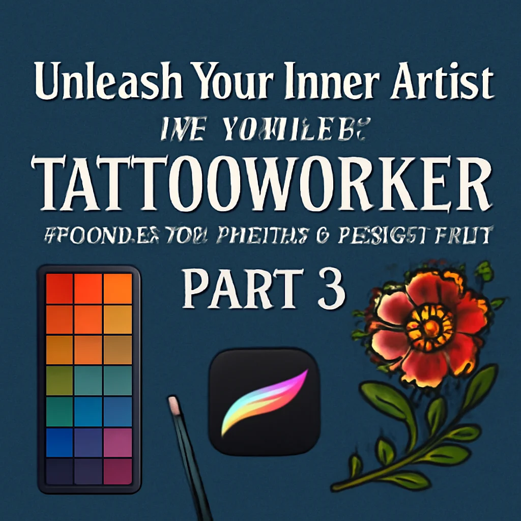 unleash your inner artist the complete tattooworker procreat 1593