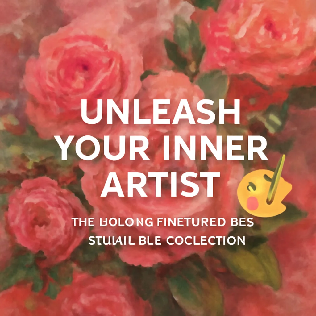 Unleash Your Inner Artist: The Ultimate Brushed-Rose Digital Art Collection 🎨✨