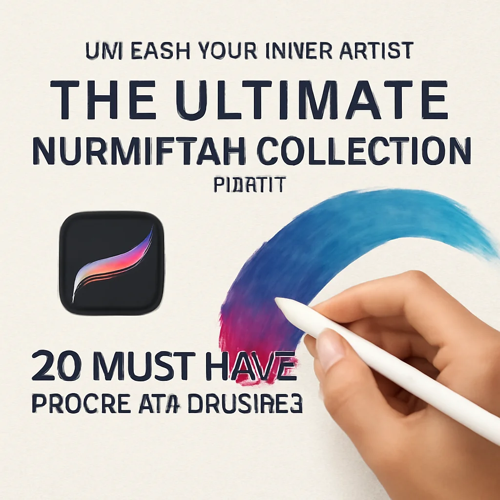 Unleash Your Inner Artist: The Ultimate Nurmiftah Collection Part 1 – 20 Must-Have Procreate Brushes