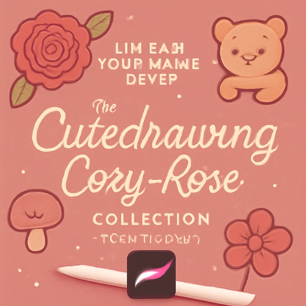 Unleash Your Inner Artist: The cutedrawing cozy-rose Collection for Procreate 🎨✨