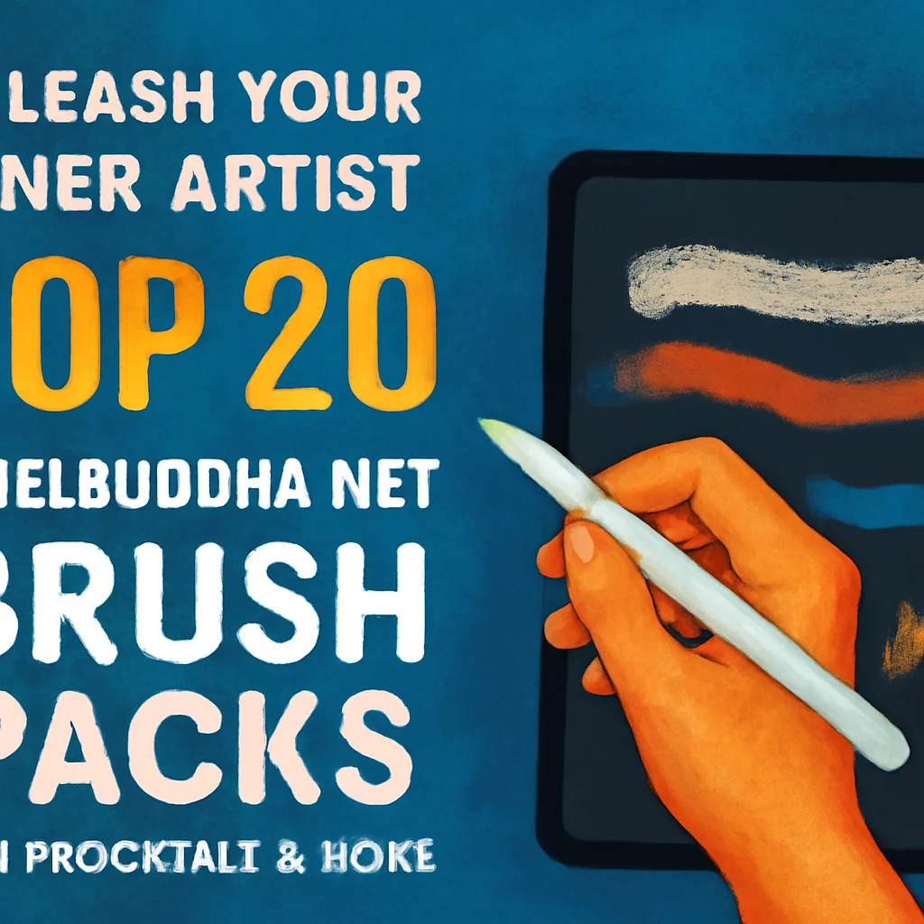 Unleash Your Inner Artist: Top 20 Pixelbuddha.net Brush Packs for Procreate & More