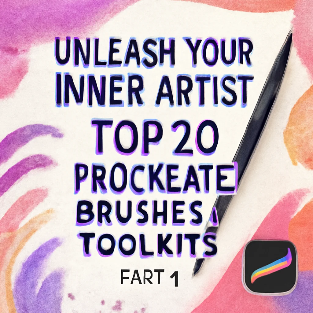 Unleash Your Inner Artist: Top 20 Procreate Brushes & Toolkits by sofydolldesigns (Part 1)