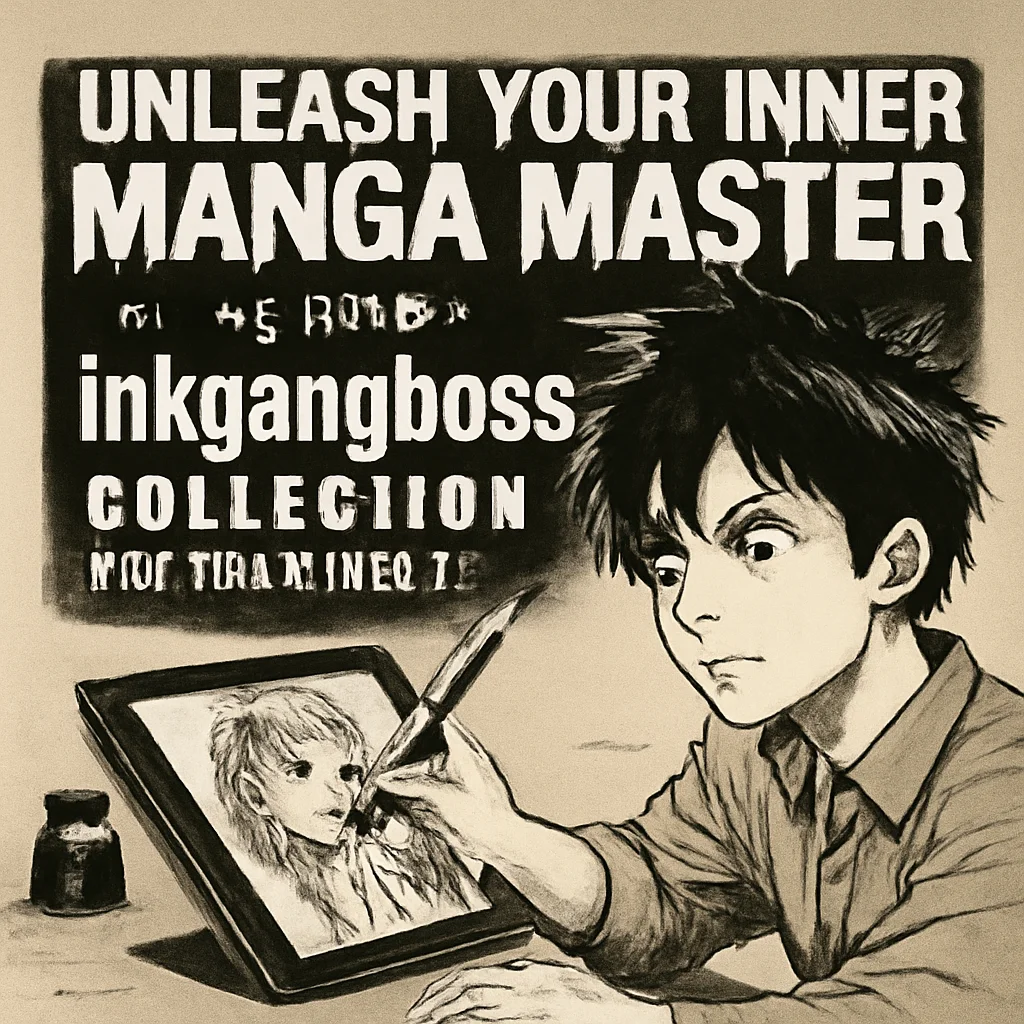 Unleash Your Inner Manga Master: The Complete inkgangboss Collection for Procreate