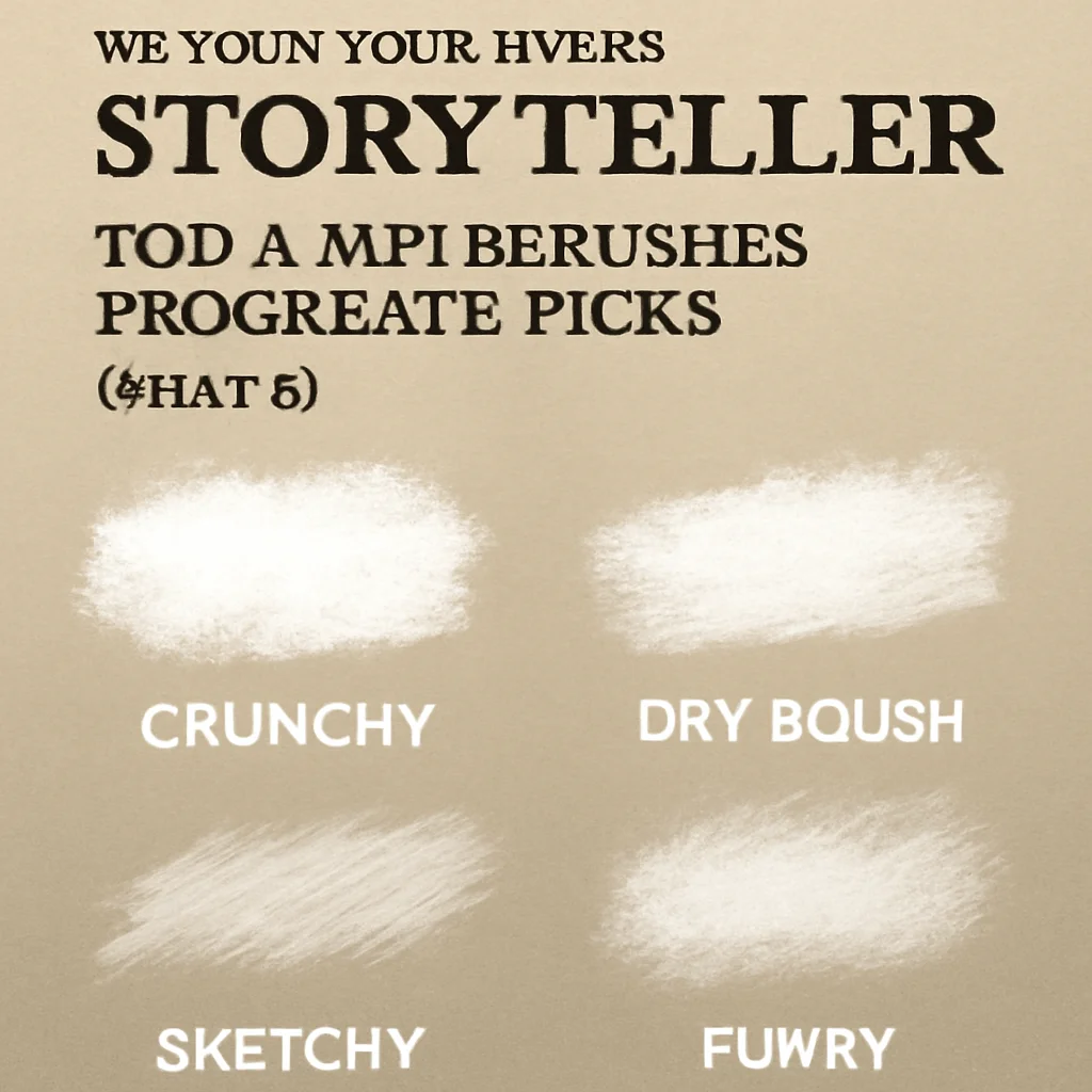 Unleash Your Inner Storyteller: Top 4 Melsbrushes Procreate Picks (Part 3)