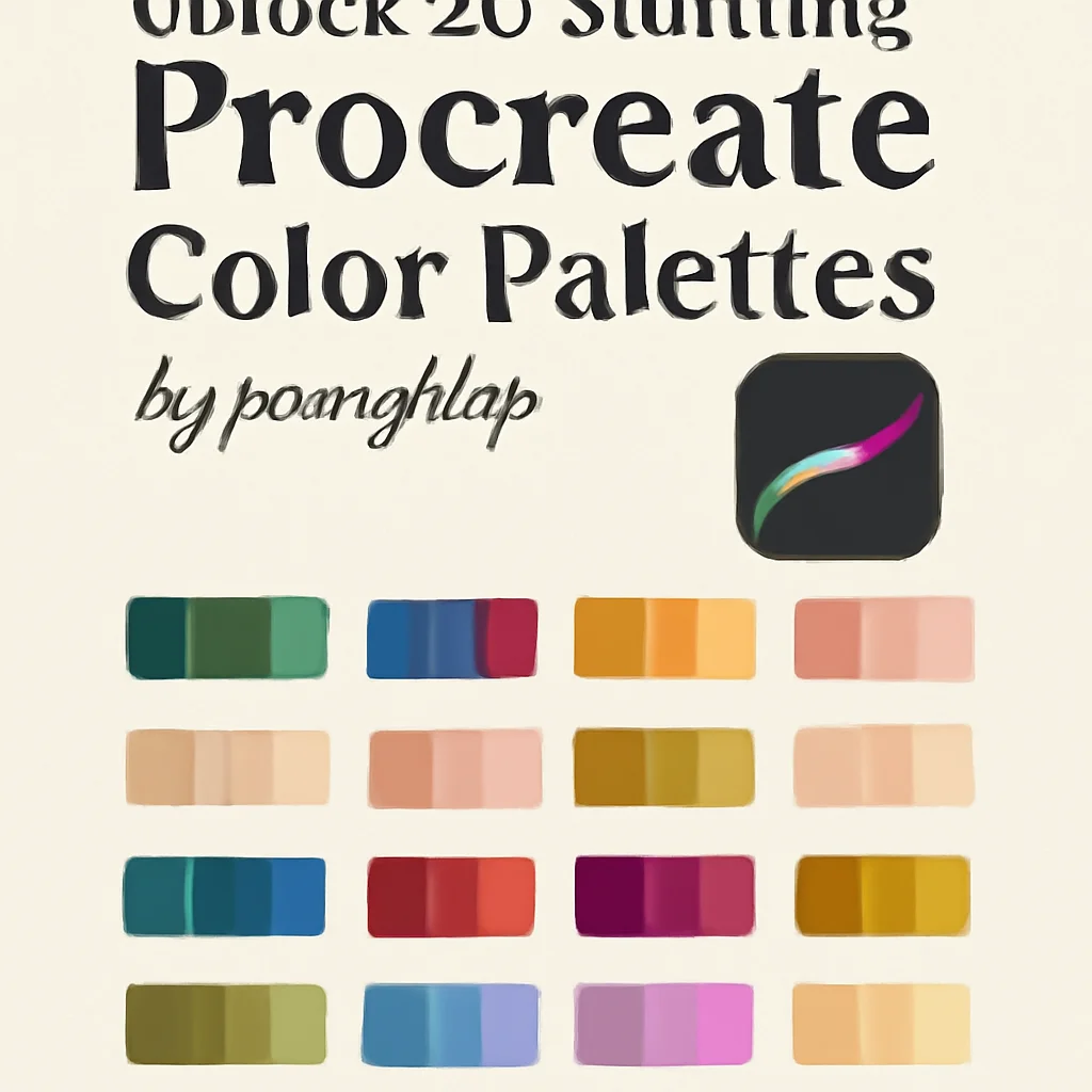 Unlock 20 Stunning Procreate Color Palettes by jennythip – Part 15 Collection 🎨